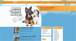 Desktop Screenshot of glencoeanimalshelter.com